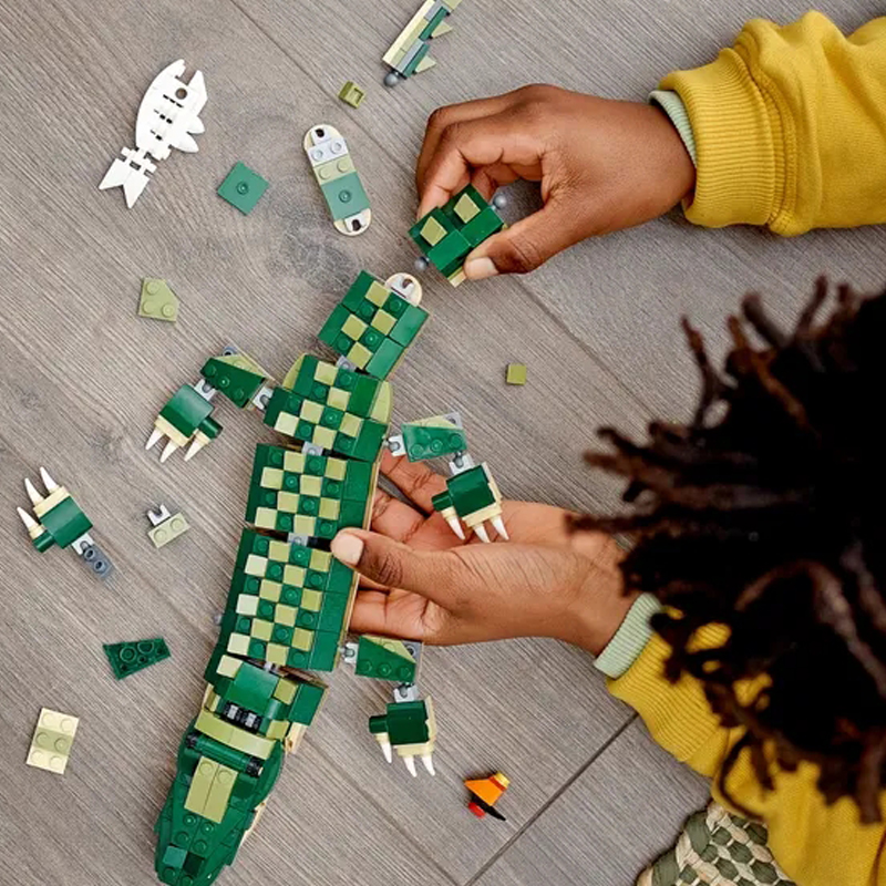 Details for LEGO Creator 3 en 1 Set Cocodrilo 31121 Verde LEGO_31121