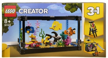 LEGO Creator 3 In 1 Fish Tank Set 31122 Multi LEGO Creator 3 In 1 Fish Tank Set 31122 Multi