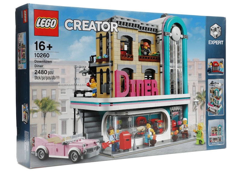Buy レゴ クリエイター ダウンタウンダイナー (10260) LEGO_10260