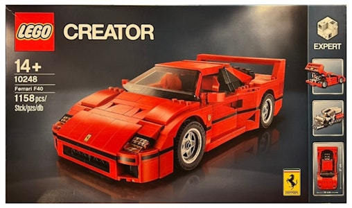 LEGO Creator Ferrari F40 Set 10248 Mainan Koleksi Terlaris LEGO_10248 Buy LEGO Creator Ferrari F40 Set 10248 Mainan Koleksi Terlaris LEGO_10248