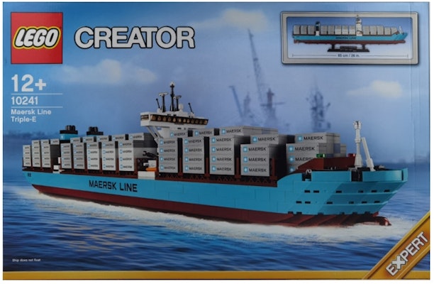 LEGO Creator Maersk Line Triple-E Set 10241 Buy LEGO Creator Maersk Line Triple-E Set 10241