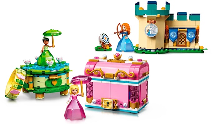 LEGO Disney Putri Aurora, Merida & Tiana Set Kreasi Ajaib 43203 LEGO_43203 Buy LEGO Disney Putri Aurora, Merida & Tiana Set Kreasi Ajaib 43203 LEGO_43203