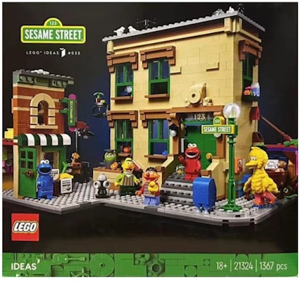 LEGO Ideas 123 Sesame Street Set 21324 Buy LEGO Ideas 123 Sesame Street Set 21324