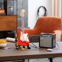 LEGO Ideas Fender Stratocaster Set 21329 Merah/Hitam LEGO_21329 Order LEGO Ideas Fender Stratocaster Set 21329 Merah/Hitam LEGO_21329