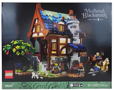 LEGO Ide Ruang Kerja Tukang Besi Abad Pertengahan Set 21325 LEGO_21325 Buy LEGO Ide Ruang Kerja Tukang Besi Abad Pertengahan Set 21325 LEGO_21325