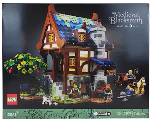 LEGO Ideas Medieval Blacksmith Set 21325 Buy LEGO Ideas Medieval Blacksmith Set 21325