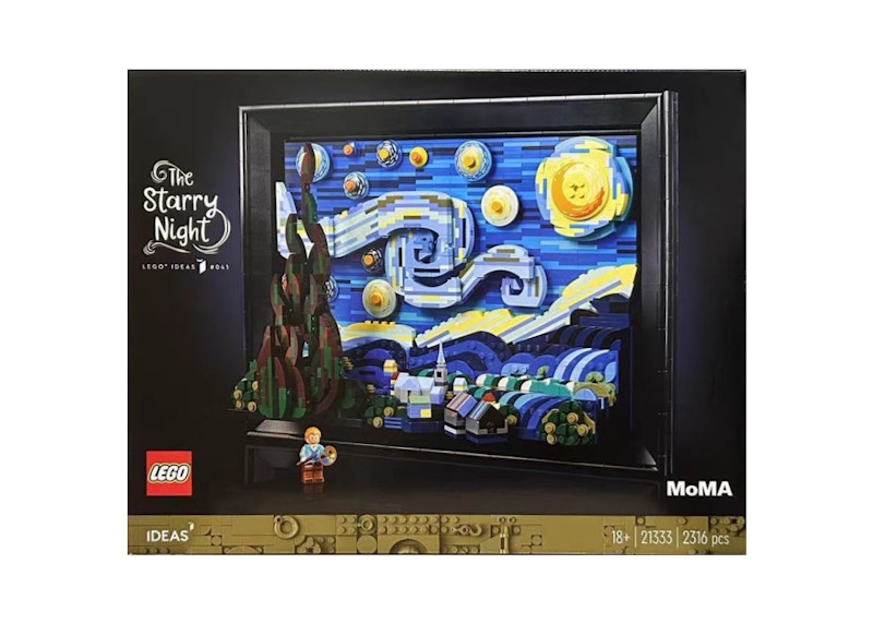 Buy LEGO Ideas MoMA Vincent van Gogh The Starry Night Set 21333