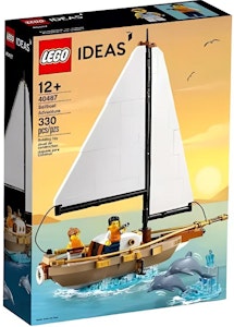 乐高创意帆船冒险赠品套装40487棕白色 LEGO_40487 Shop 乐高创意帆船冒险赠品套装40487棕白色 LEGO_40487