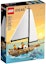 Shop LEGO Ideas Sailboat Adventure Free Gift Set 40487 Brown/White