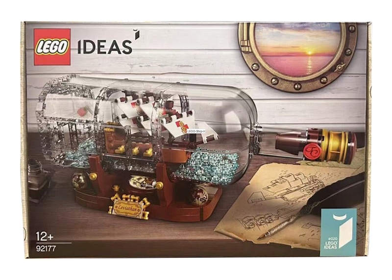 LEGO Ideas Ship in a Bottle Set 92177