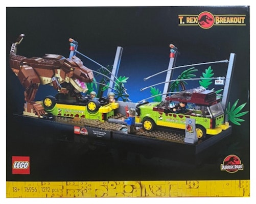 LEGO Jurassic Park T. Rex Breakout Set 76956 Mainan Blokaksi LEGO_76956 Buy LEGO Jurassic Park T. Rex Breakout Set 76956 Mainan Blokaksi LEGO_76956