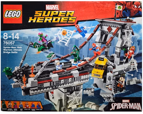 LEGO Marvel Super Heroes Spider-Man: Web Warriors Ultimate Bridge Battle Set 76057 Buy LEGO Marvel Super Heroes Spider-Man: Web Warriors Ultimate Bridge Battle Set 76057