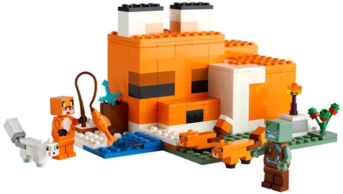 LEGO Minecraft The Fox Lodge Set 21178 Buy LEGO Minecraft The Fox Lodge Set 21178