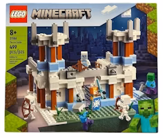 LEGO Minecraft The Ice Castle Set 21186 LEGO Minecraft The Ice Castle Set 21186