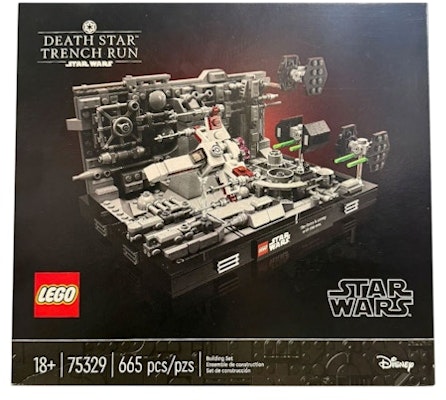 LEGO Star Wars Death Star Trench Run Diorama Set 75329 Buy LEGO Star Wars Death Star Trench Run Diorama Set 75329