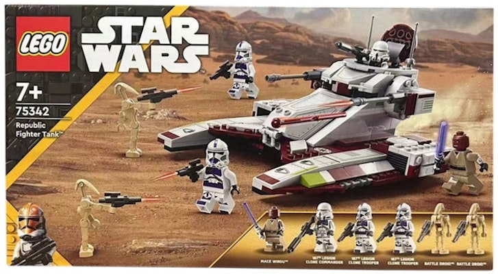 LEGO Star Wars Republic Fighter Tank Set 75342 Buy LEGO Star Wars Republic Fighter Tank Set 75342