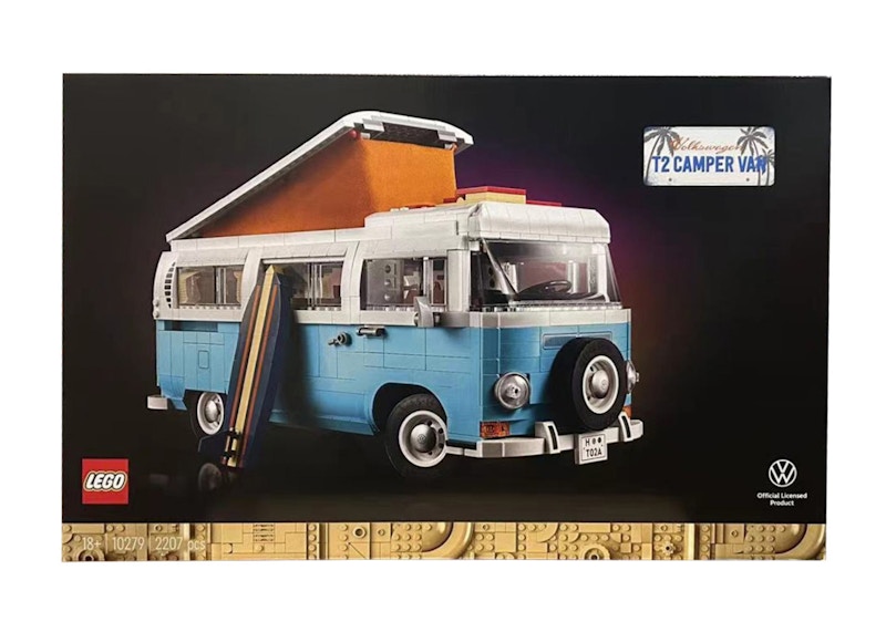 LEGO Volkswagen T2 Camper Van Set 10279 Blue/White
