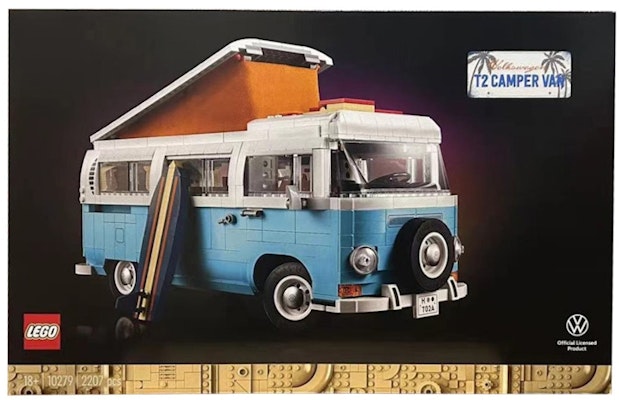 레고 폭스바겐 T2 캠핑카 세트 10279 블루/화이트 LEGO_10279 Buy 레고 폭스바겐 T2 캠핑카 세트 10279 블루/화이트 LEGO_10279