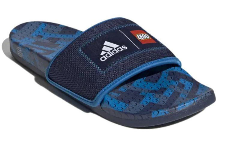 Lookbook LEGO x adidas Adilette Comfort Slide ''Donkerblauw'' GW0823