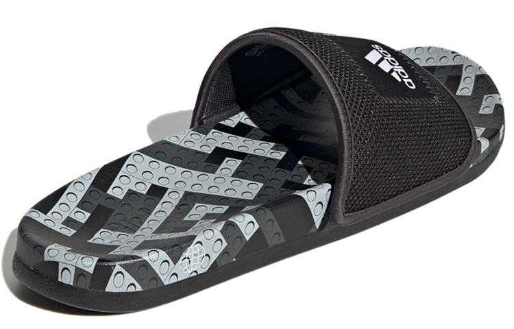 Shop LEGO x adidas Adilette Comfort Slides ''Noir Core'' GW0822
