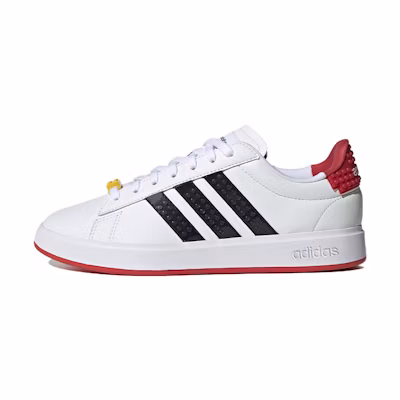 LEGO adidas Grand Court 2.0 'White Black Red'