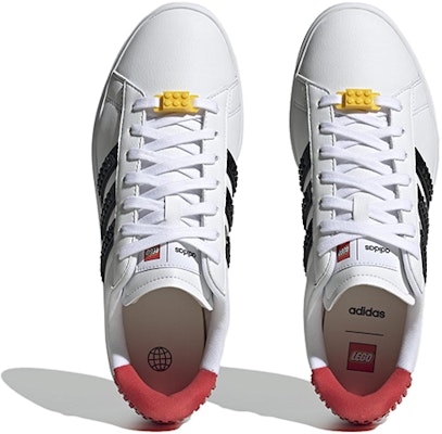 LEGO x adidas Grand Court 2.0 'White Black Red' HP9383 Purchase LEGO x adidas Grand Court 2.0 'White Black Red' HP9383