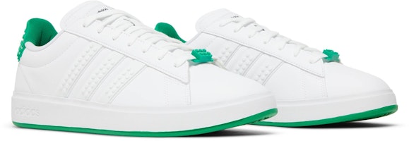 LEGO x adidas Grand Court 2.0 'Putih Hijau' GW7177 Cheap LEGO x adidas Grand Court 2.0 'Putih Hijau' GW7177