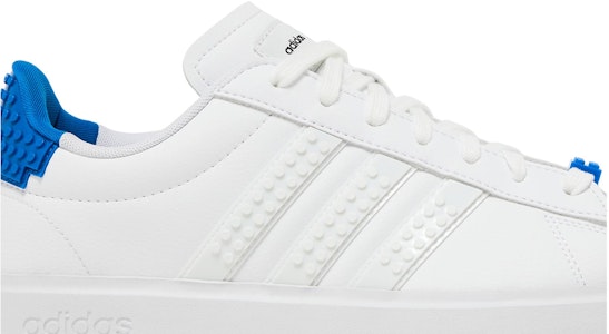 Lego x adidas neo Grand Court 舒適耐磨板鞋 白藍 Order Lego x adidas neo Grand Court 舒適耐磨板鞋 白藍