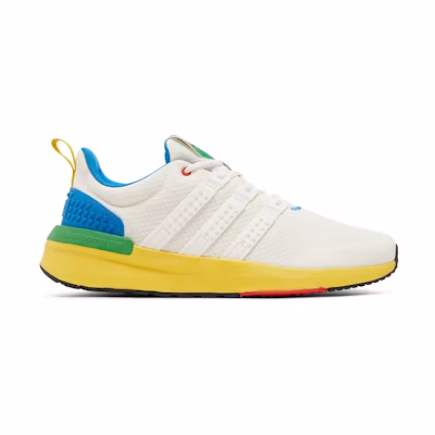 LEGO adidas Racer TR21 'White Eqt Yellow'
