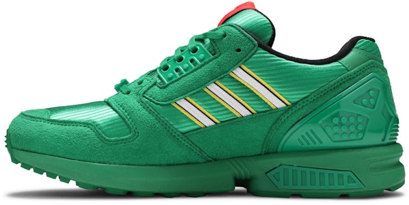 乐高 x 阿迪达斯 ZX 8000 '绿色情迷' FY7082 Lookbook 乐高 x 阿迪达斯 ZX 8000 '绿色情迷' FY7082