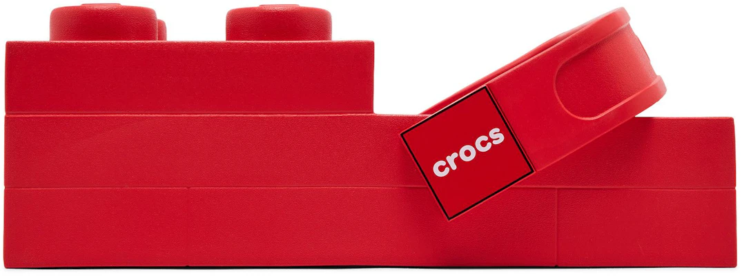Lego x Crocs Brick Klomp ''Fel Rood'' /211719-997 211719-5DJ Shop Lego x Crocs Brick Klomp ''Fel Rood'' /211719-997 211719-5DJ