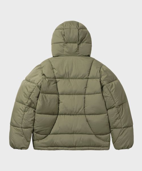 Sizing LEIRE Balaclava Puffer Hood Jacket [Khaki] L24FWOU00502