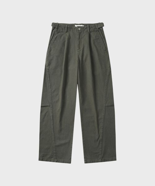 Purchase LEIRE Curved Visor Washed Pants [Charcoal] L26SPPA02002
