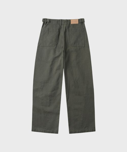 Details for LEIRE Curved Visor Washed Pants [Charcoal] L26SPPA02002