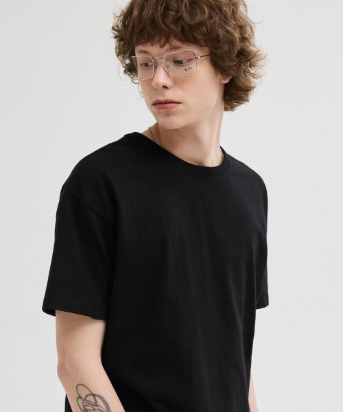 Details for LEIRE Essential Crop T-Shirt [Black] L25sMTS00307