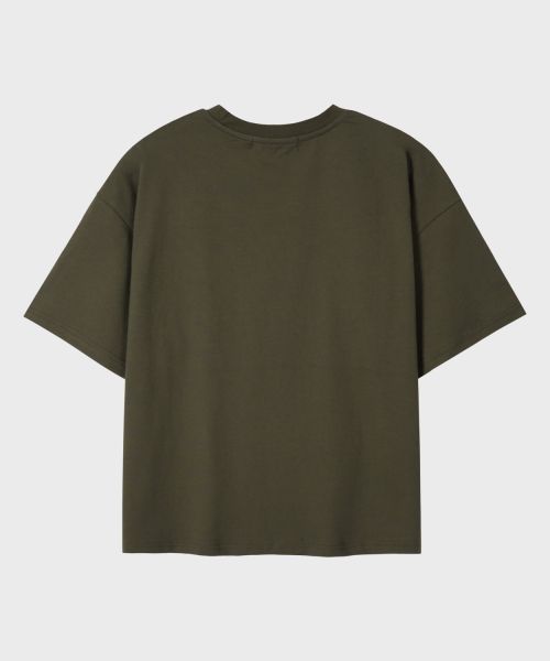 Details for Camiseta LEIRE Essential Crop [Khaki] L25sMTS00304 L25SMTS00304