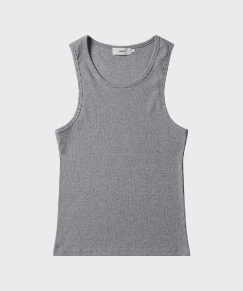 Purchase LEIRE Essential Ribbed Sleeveless Top [Gray] L26SMTS01603