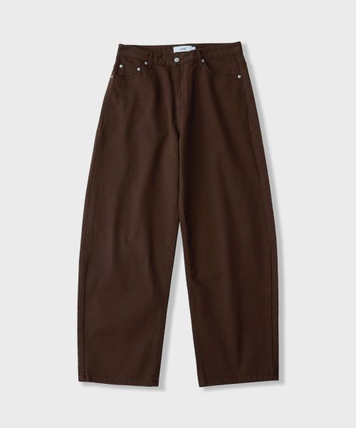 Order LEIRE Celana Lengkung Sehari-hari [Coklat] L25SPPA00303