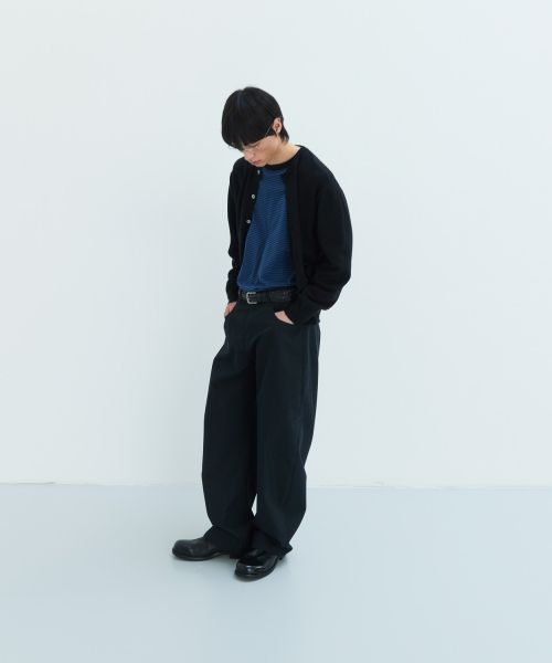 Details for LEIRE Everyday Round Knit Cardigan [Black] L24FWCD01301