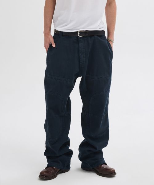 Details for Leire Side Zipper Washed Cargo Pants [Navy] L26SPPA022NA