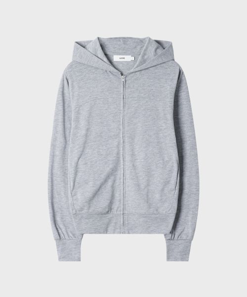 Purchase LEIRE Slim Fit Light Hooded Zip-Up [Gray] L26SPOU00104