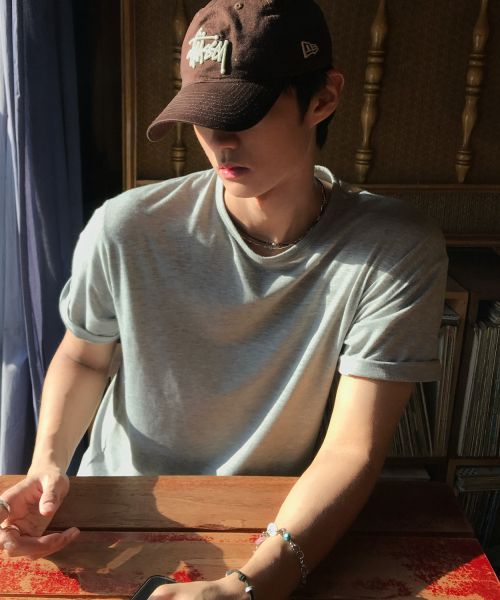 Leire Soft U-Neck Inner T-Shirt [Gray] L26SPTS01003