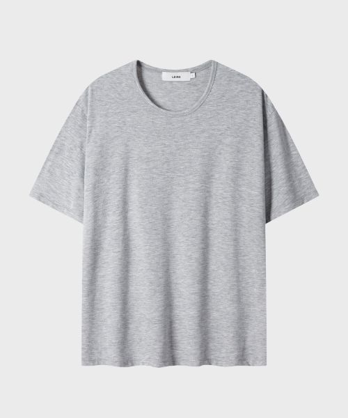 Details for Leire Soft U-Neck Inner T-Shirt [Gray] L26SPTS01003