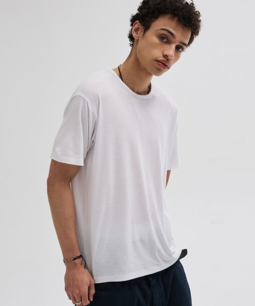 Leire Soft U-Neck Inner T-Shirt [White] L26SPTS01004