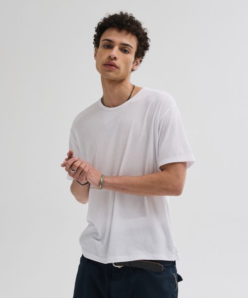 Purchase Leire Soft U-Neck Inner T-Shirt [White] L26SPTS01004
