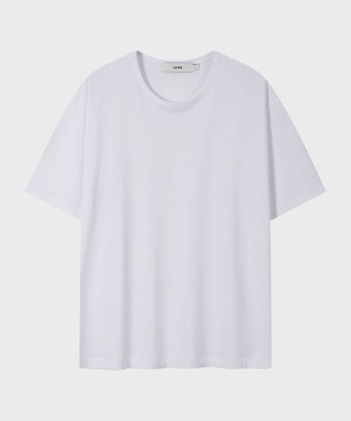 Details for Leire Soft U-Neck Inner T-Shirt [White] L26SPTS01004