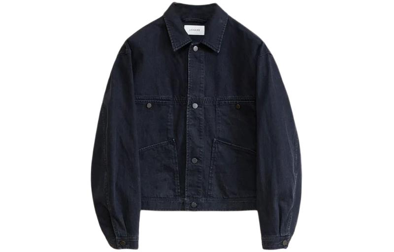 Order Lemaire Jaket Pendek Empat Poket Hitam – Pakaian Kasual Musim Bunga/Luruh. OW1068LD1024BK879