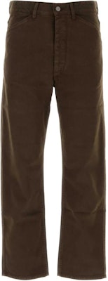 Lemaire Coklat Seluar Jeans Lurus Pertengahan Pinggang Dengan Zip. PA1055LD1001-BR495 Buy Lemaire Coklat Seluar Jeans Lurus Pertengahan Pinggang Dengan Zip. PA1055LD1001-BR495