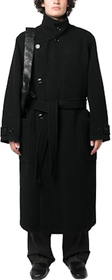 Lemaire 知性風格黑色長袖中長外套 CO1037LF1116-BK999 Lookbook Lemaire 知性風格黑色長袖中長外套 CO1037LF1116-BK999