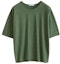 Buy Lemaire 寬鬆版型圓領短袖T恤 綠色。 TO1231LJ1018-GR627